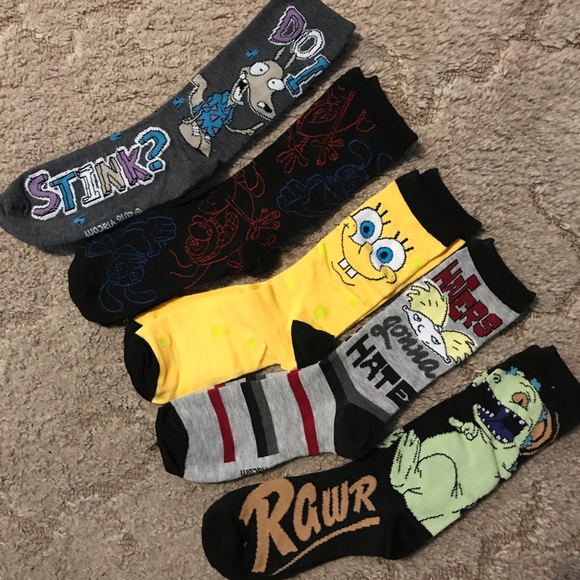 Nickelodeon Accessories - Nickelodeon socks